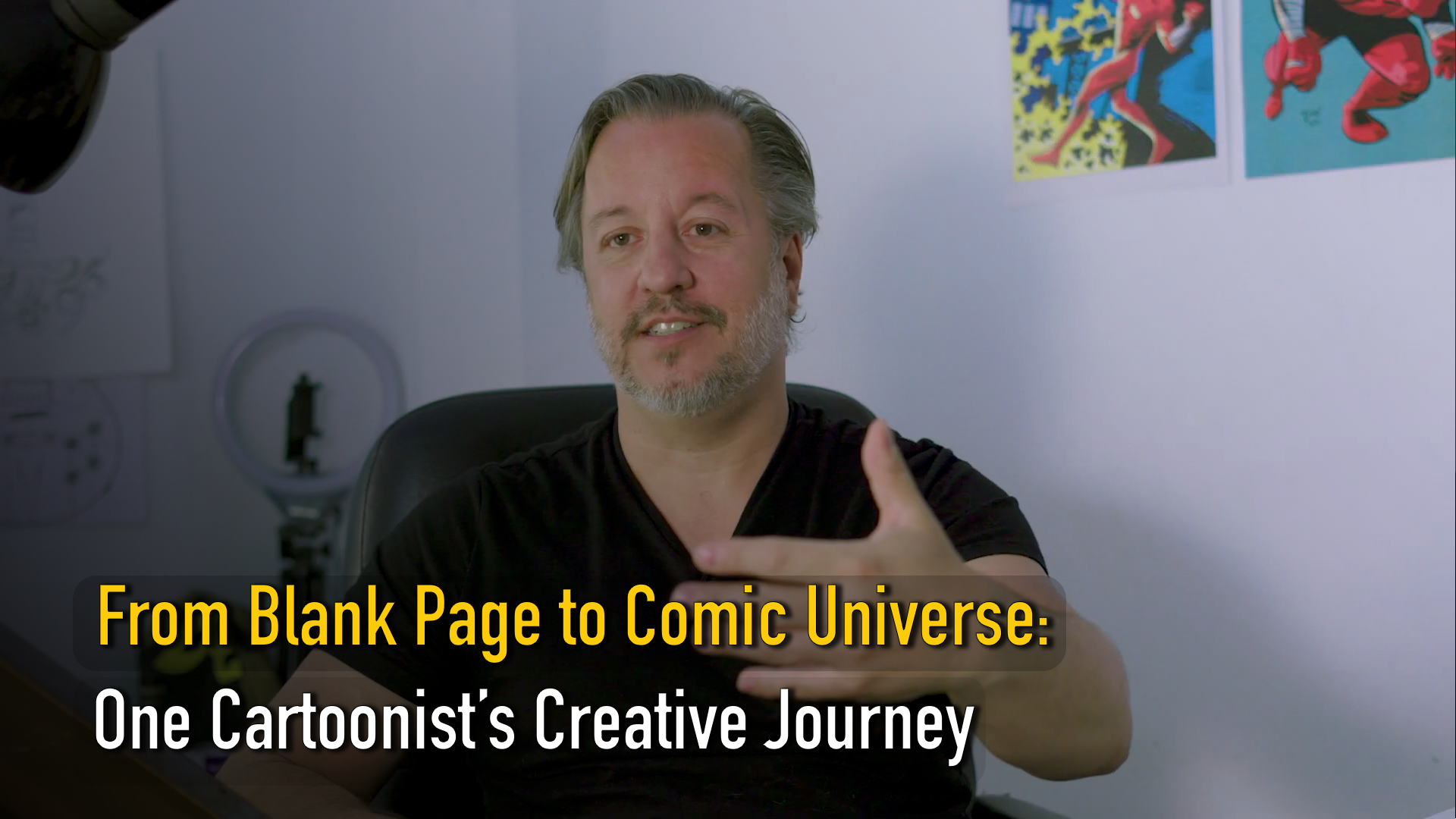 From Blank Page to Comic Universe: One Cartoonist's Creative Journey