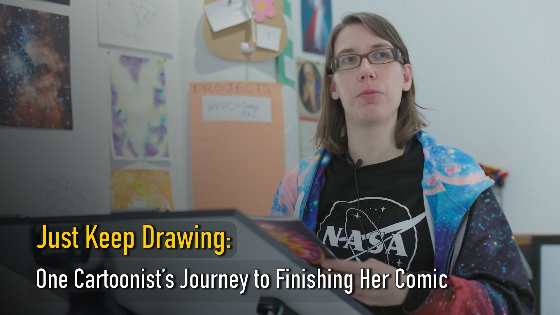 Just Keep Drawing: One Cartoonist's Journey to Finishing Her Comic